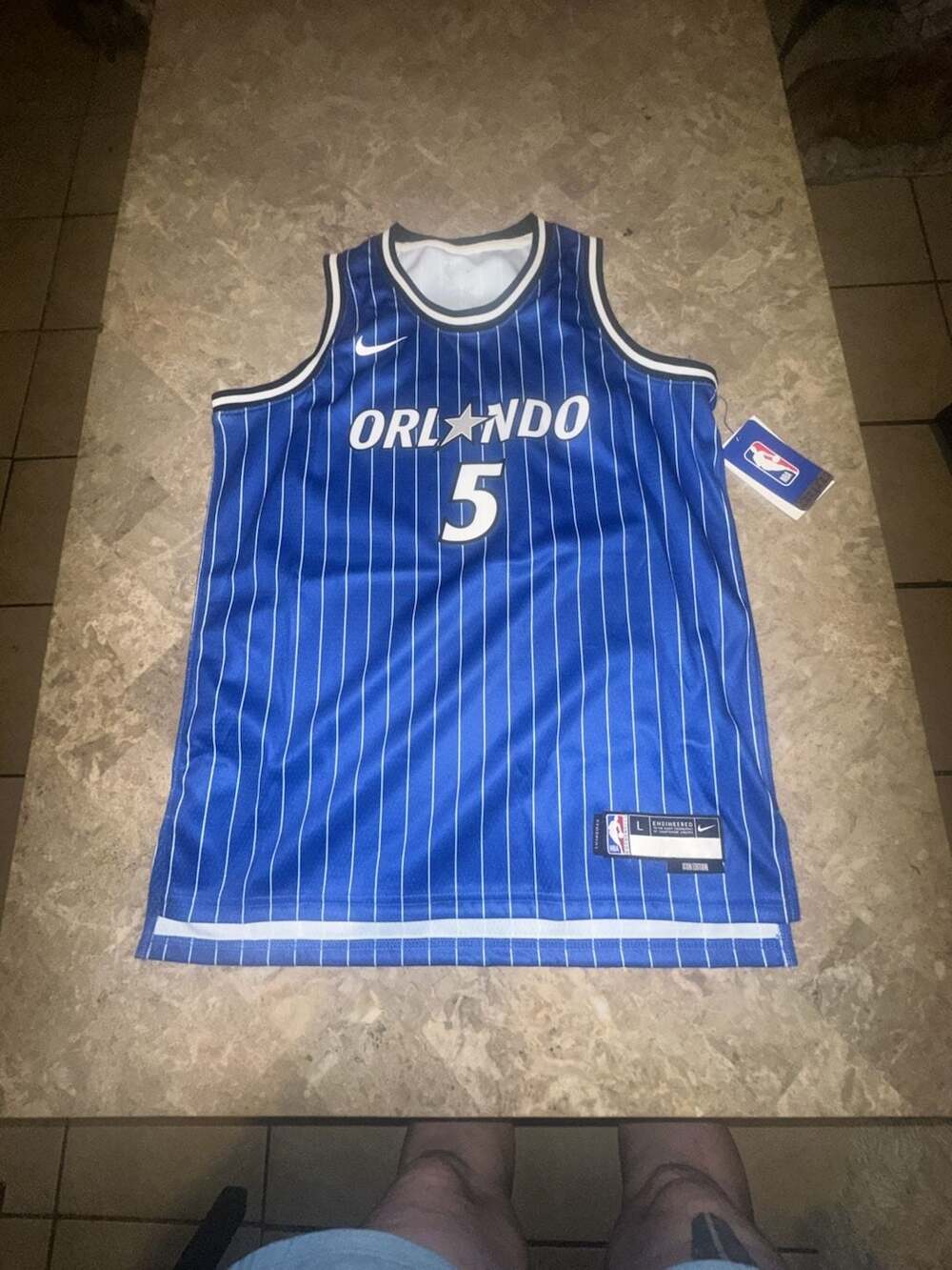 Paolo Banchero Orlando Magic Nike Icon Edition Swingman Jersey Y14/16 L Adult S